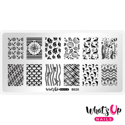 Whats Up - Take Me to the Sea Stamping Plate