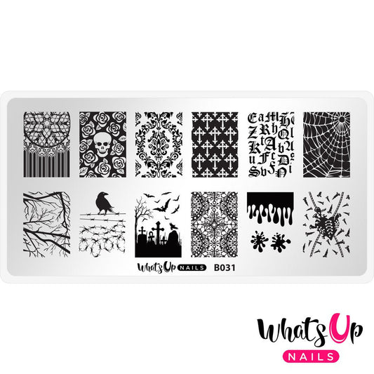 Whats Up - Plaque de stamping Gothic Affection