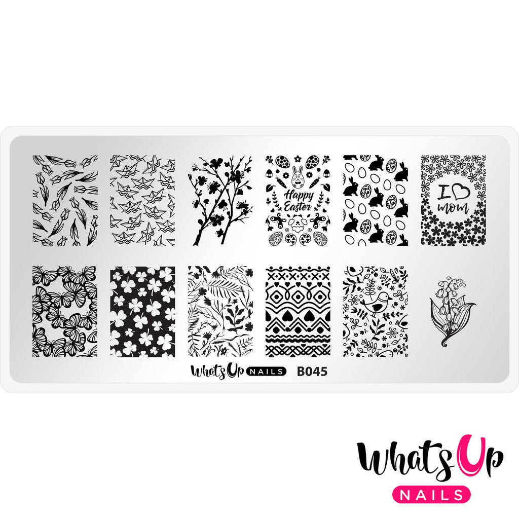 Whats Up - Sprung On Spring Stamping Plate