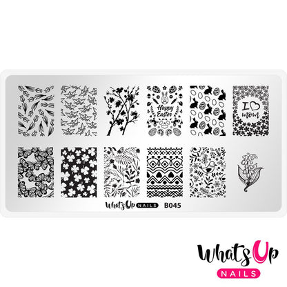 Whats Up - Sprung On Spring Stamping Plate
