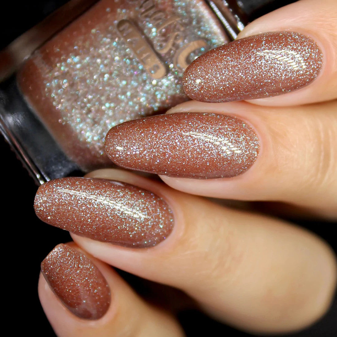 Whats Up Earthlike Gem Encrusted Polish Gem