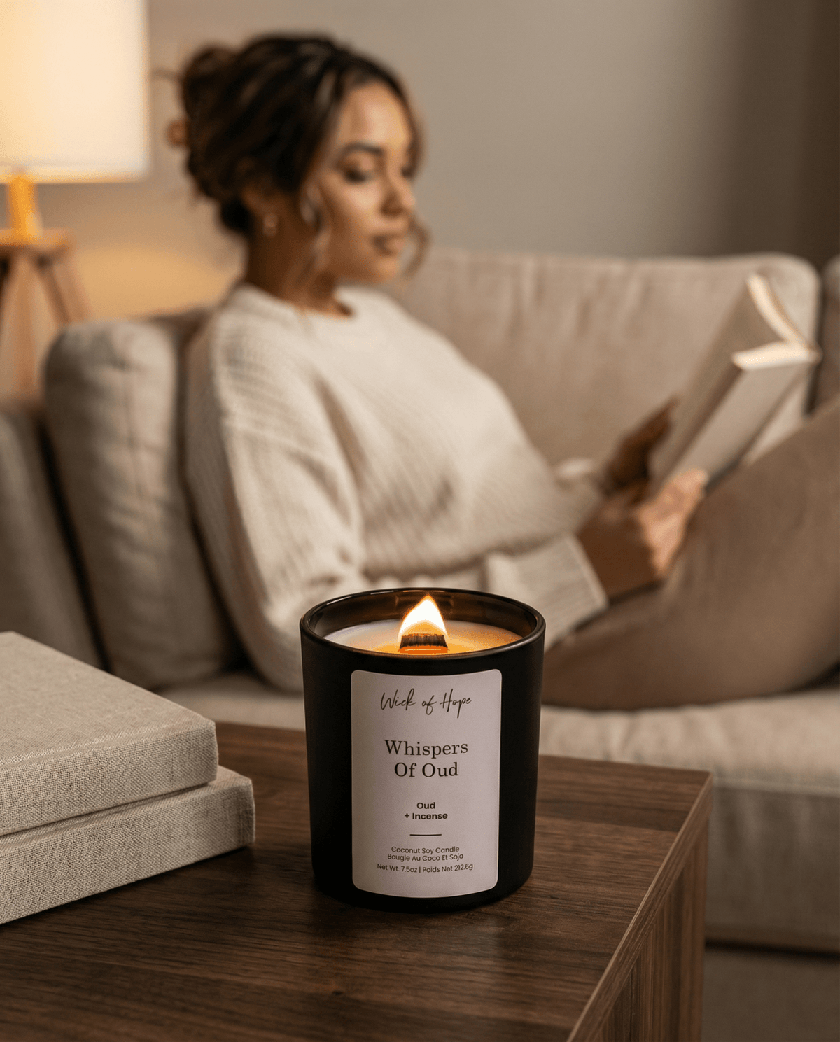 Bougie Murmures d'Oud | Oud + Encens