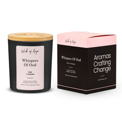 Bougie Murmures d'Oud | Oud + Encens