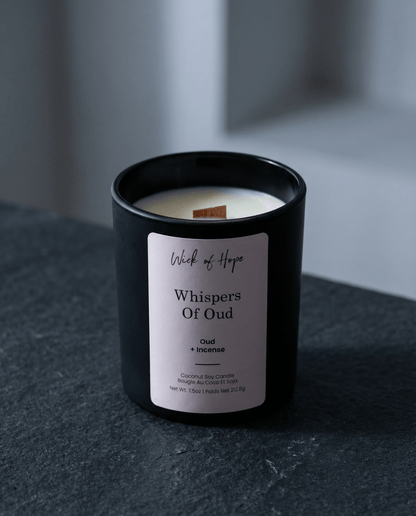 Bougie Murmures d'Oud | Oud + Encens