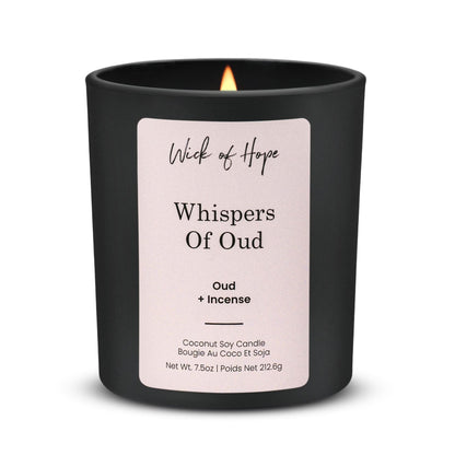 Bougie Murmures d'Oud | Oud + Encens