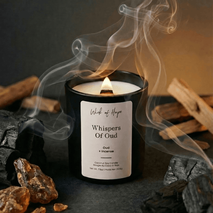 Bougie Murmures d'Oud | Oud + Encens