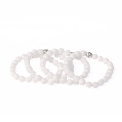White Jade Gemstone Bracelet | The Stone of Spiritual Enlightenment
