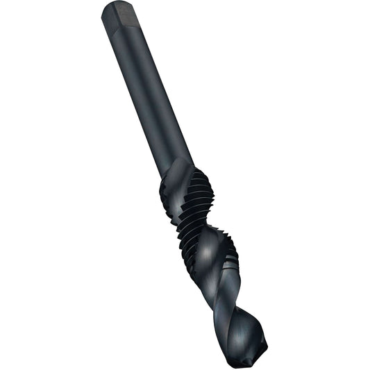 Combination Drill and Tap, High Speed Steel, 30° Point