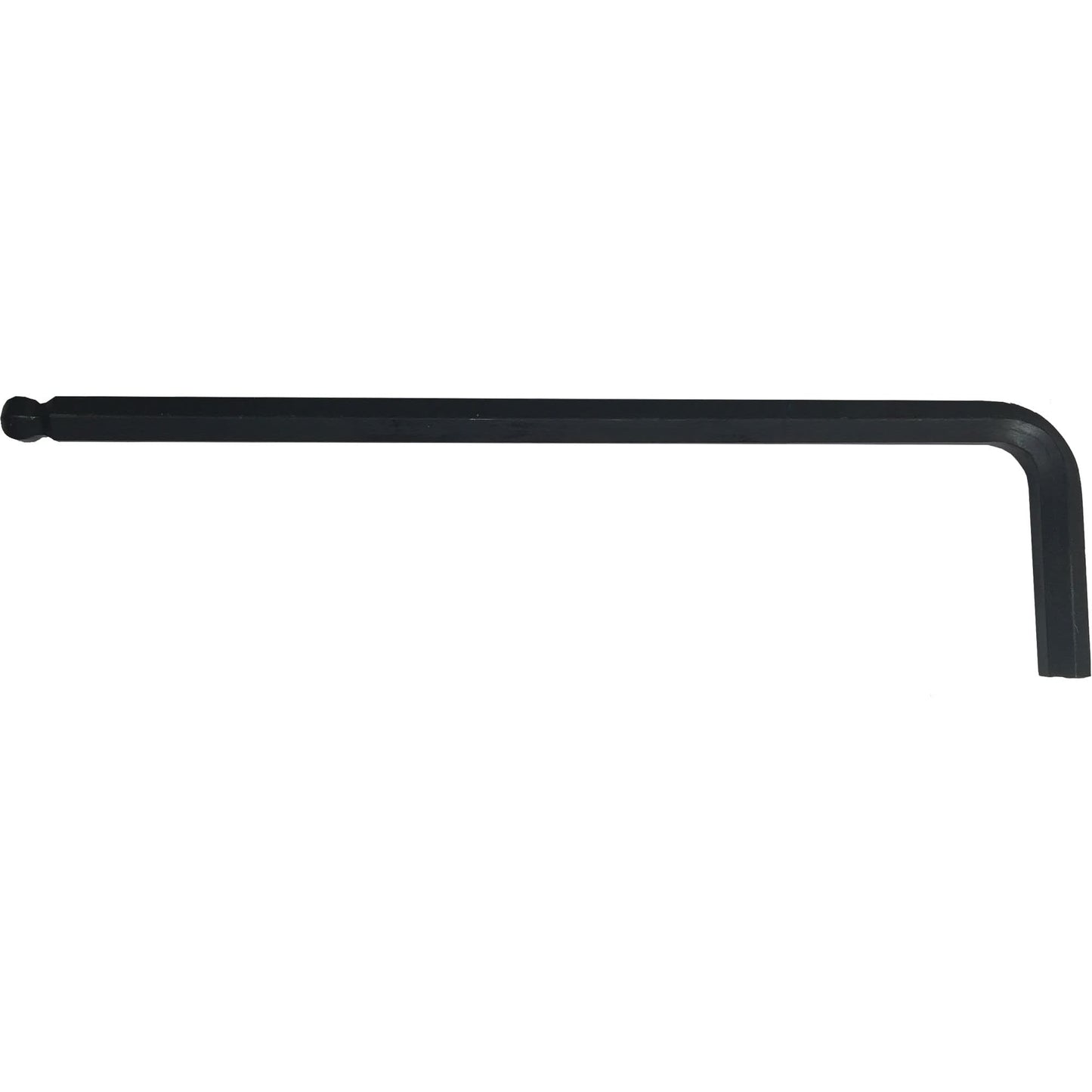 Balldrive Hex Key, Hex End, 6 mm x 5.43" L, L Shape