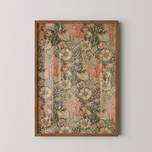 William Morris - Compton PRINT | Vintage Botanical Art by John Henry Dearle for the William Morris Gallery (available framed)
