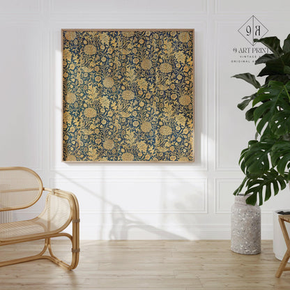 William Morris - John Henry Dearle (Cherwell) PRINT | Vintage Botanical Pattern (available handframed or unframed) 1x1