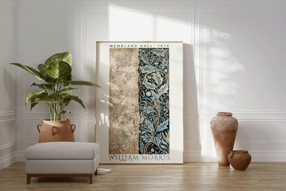 William Morris Membland Hall Print: Vintage Botanical Art