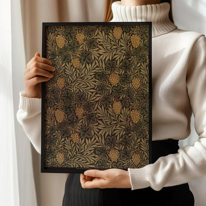 William Morris Vine Art Print: Vintage Botanical Giclee