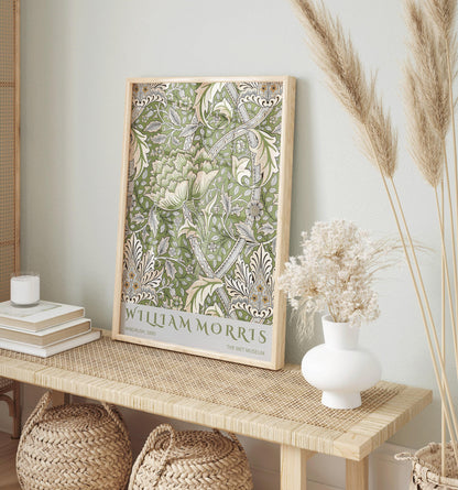 William Morris Windrush Art Print: Vintage Botanical Poster