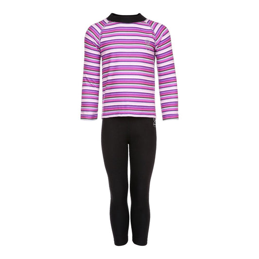 Kombi Kids Body 3 Snuggly Fleece Printed Jr Base Layer Sets