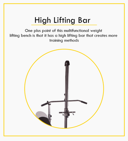 Adjustable Workout Bench with Weight Sets