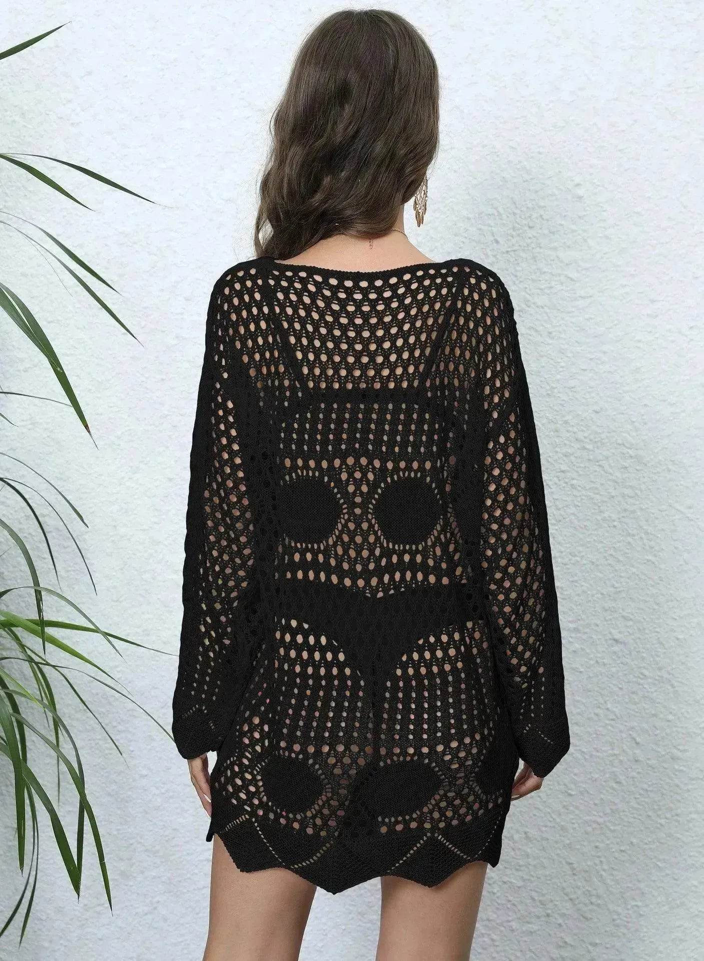 Chemisier cache-maillot pour femme