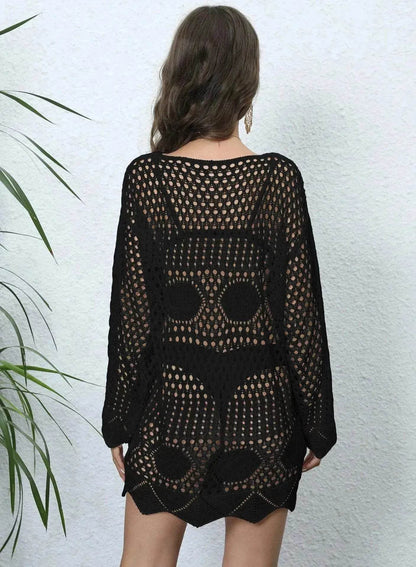 Chemisier cache-maillot pour femme