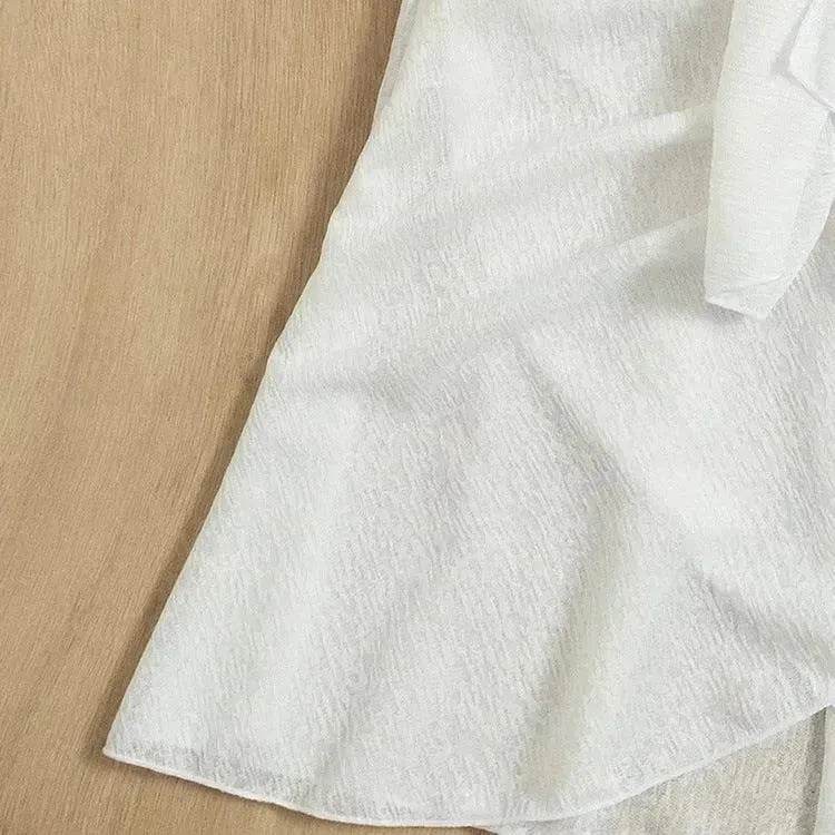 Women's Solid Color Two-piece Swimsuit Sun-proof Beach Dress
