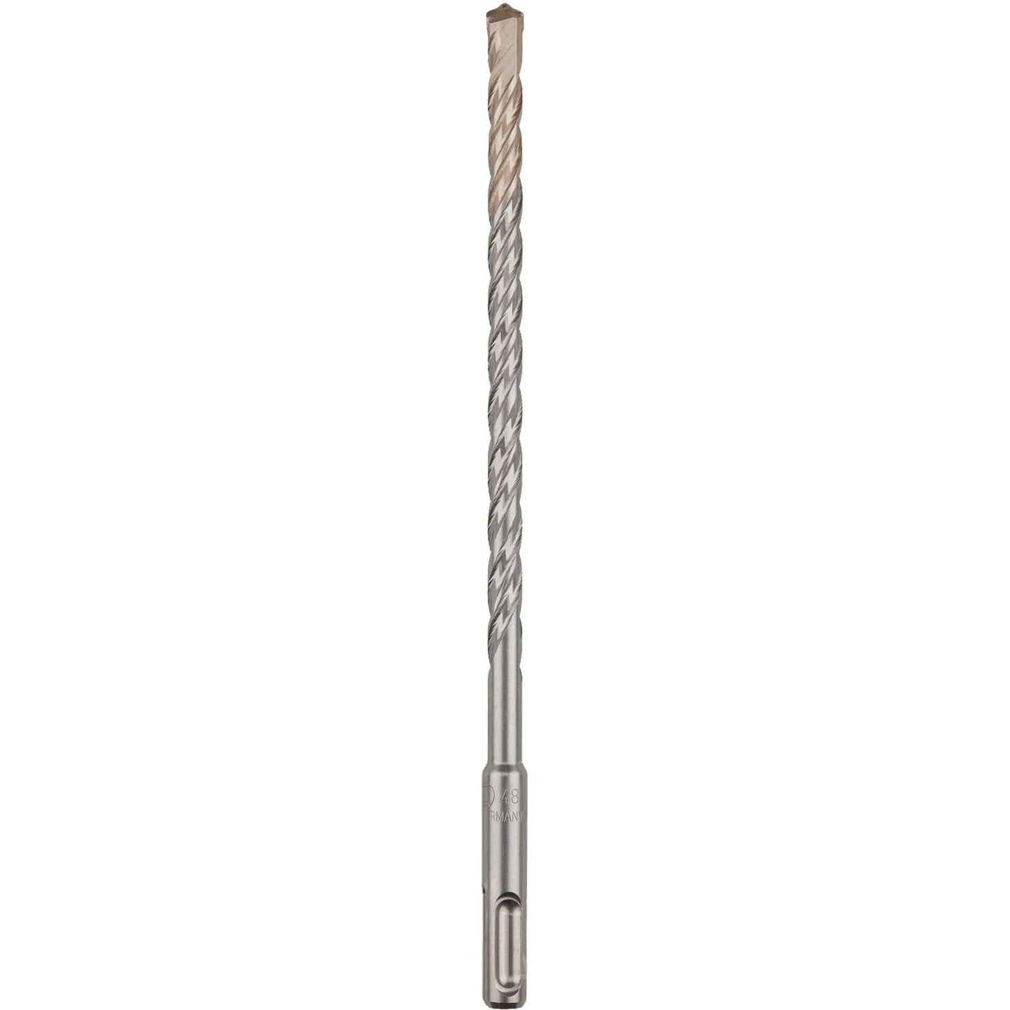 2-Cutter Masonry & Concrete Drill Bit, 3/8", SDS-Plus Shank, Carbide