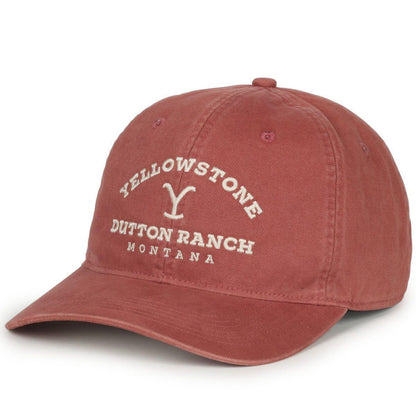 Wrangler Yellowstone Dutton Ranch Montana Logo Cap