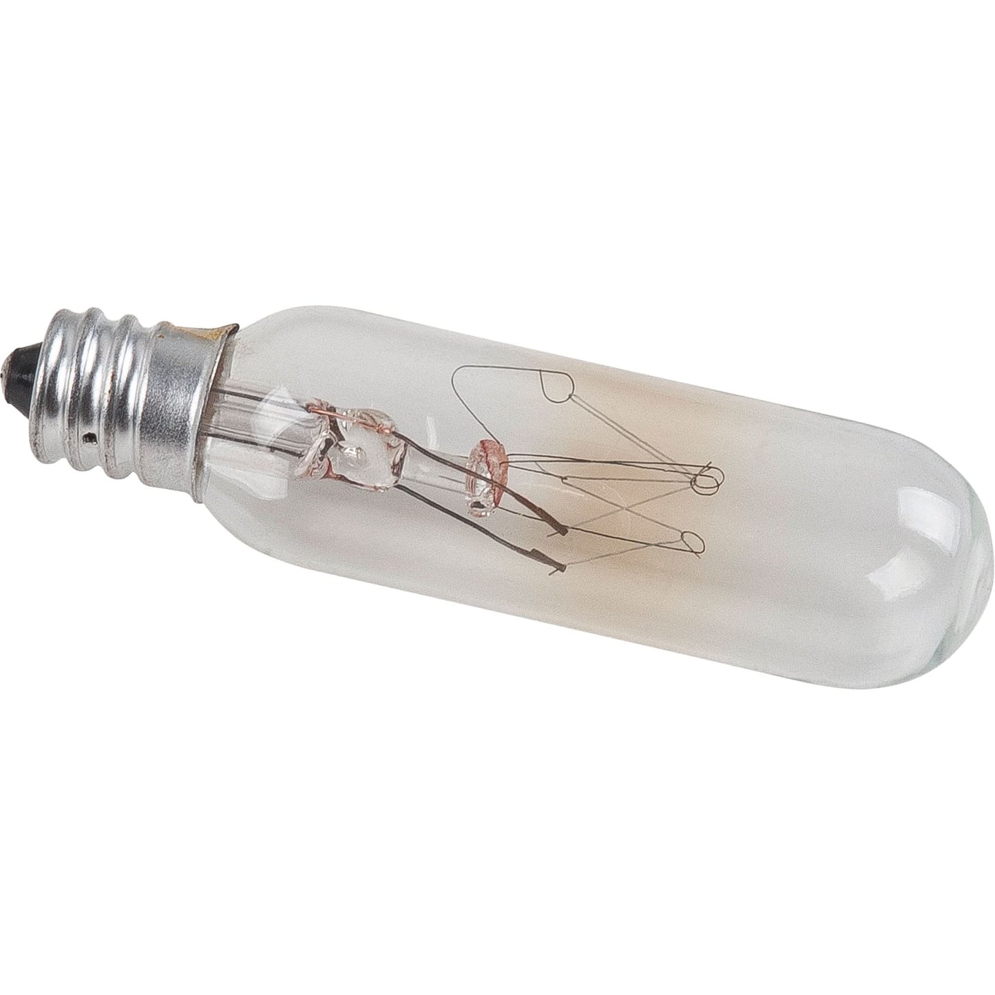 AMPOULE INCAND. T6 CLAIRE À CULOT E12;15W 145V 1/PAQUET