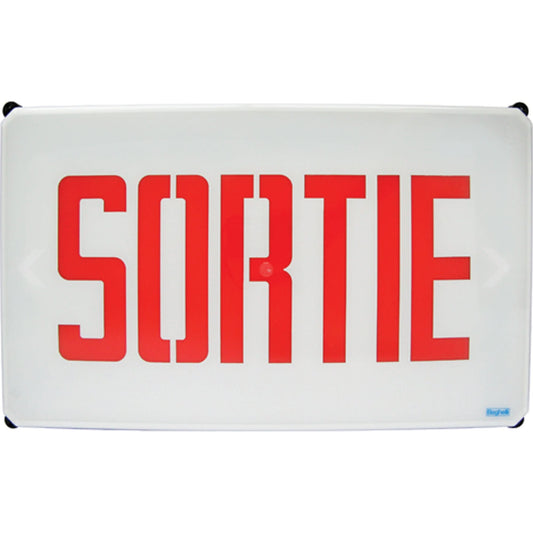 Panneaux de sortie Aqua NEMA 4X, DEL, câblés, Français