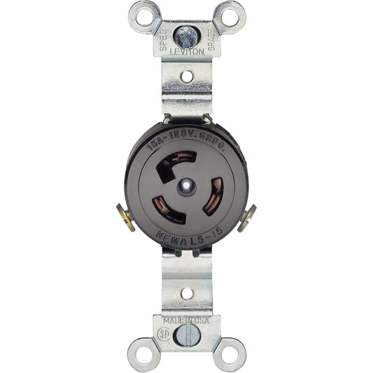 Single Locking Receptacle