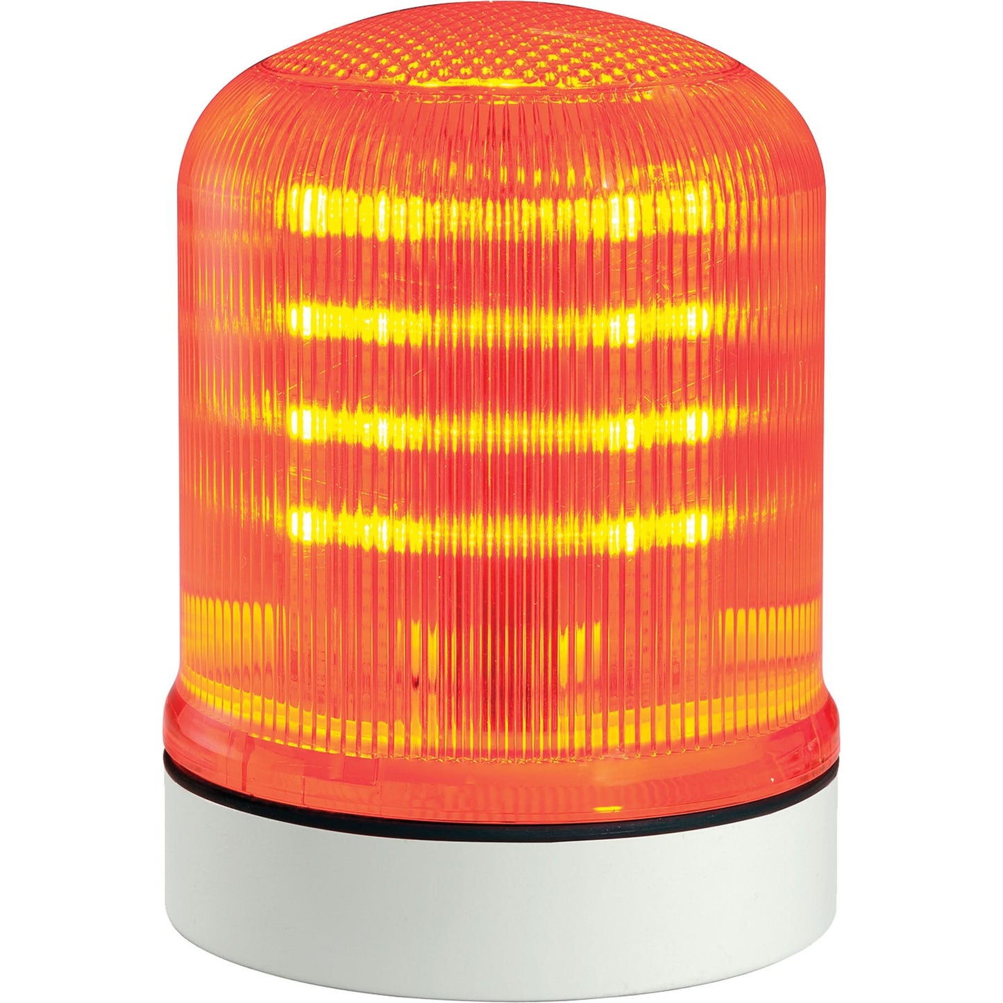 Streamline® Modular Multifunctional LED Beacons, Continuous/Flashing/Rotating, Amber