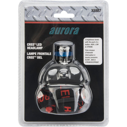 Cree® Headlamp, LED, 120 Lumens, 6 Hrs. Run Time, AAA Batteries