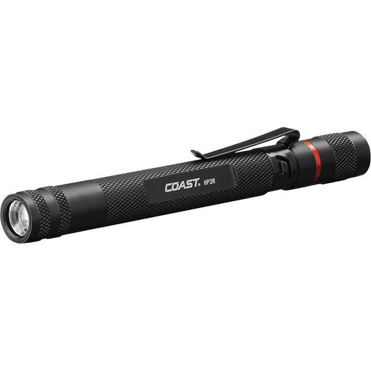 Stylo-lampe HP3R, DEL, 245 lumens, corps en aluminium, piles AAA/rechargeables, incluses