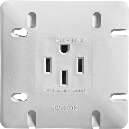 Flush Mount Range & Dryer Receptacle