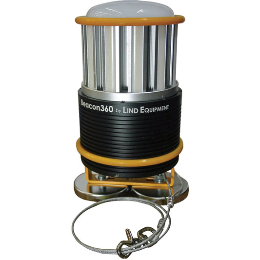 Phare de travail portable Beacon360 GO avec support magnétique, LED, 45 W, 6000 lumens, boîtier en aluminium