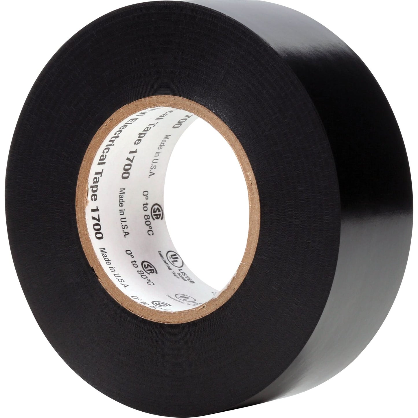 Ruban isolant en vinyle Temflex™ 1700, 25,4 mm (1 po) x 20,1 m (66 pi), noir, 7 mil