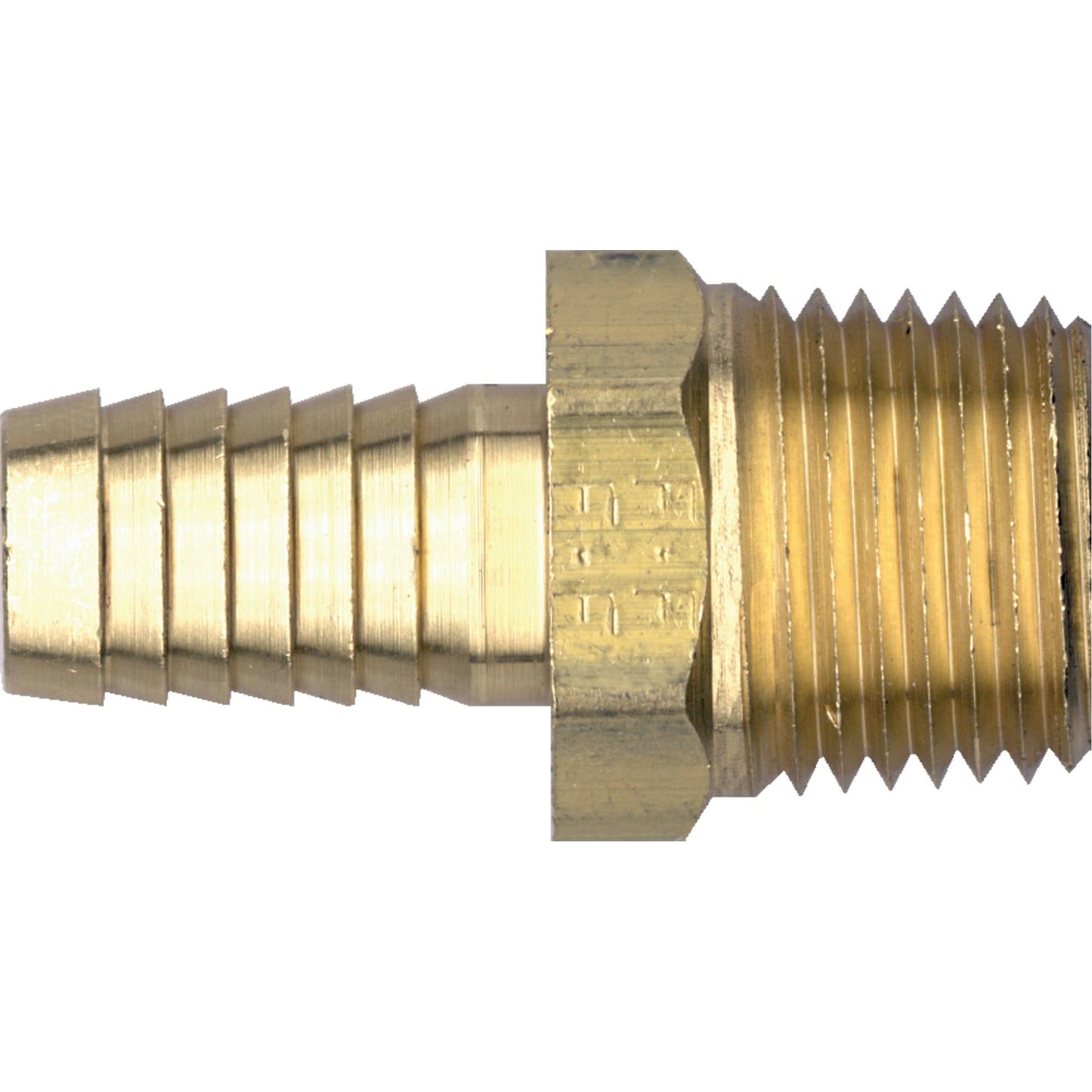 Male Pipe Hose Barb Fitting, Brass