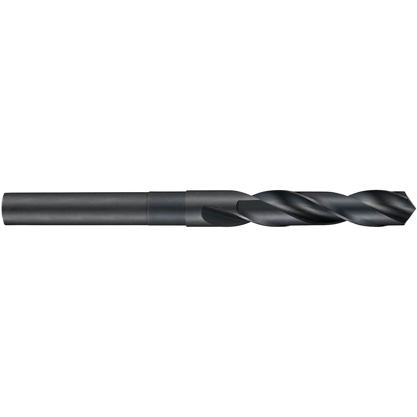 Reduced Parallel Shank Drill Bit, 1-1/8", High Speed Steel, 3" Flute, 118° Point