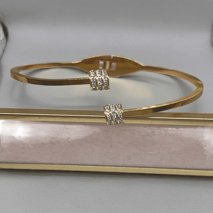 18k gold plated Zirconia diamond bracelet